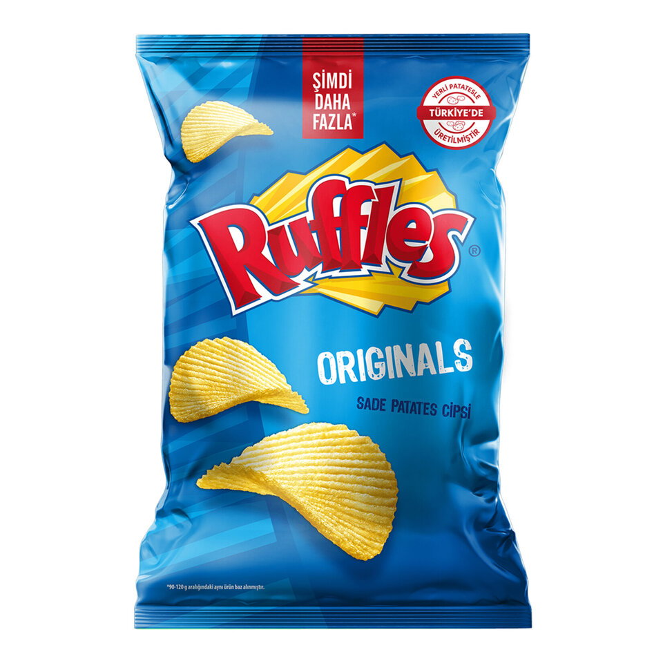 RUFFLES CİPS 125 GR. - ORİGİNAL (SÜPER BOY)